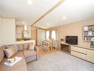 2025 Carnaby Bayview Static Caravan Holiday Home lounge