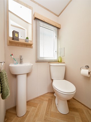 2025 Carnaby Bayview Static Caravan Holiday Home shower room