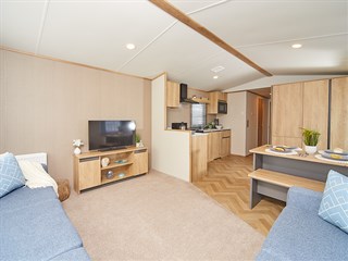 2025 Carnaby Breakaway Static Caravan Holiday Home lounge