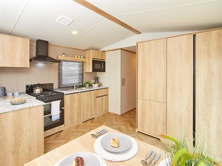 2025 Carnaby Breakaway Static Caravan Holiday Home kitchen