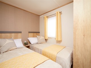 2025 Carnaby Breakaway Static Caravan Holiday Home twin bedroom