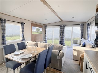 2025 ABI Hamilton Static Caravan Holiday Home lounge