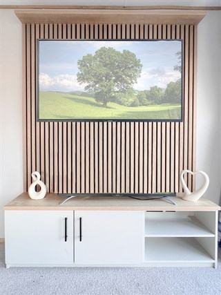 2025 ABI Hamilton Static Caravan Holiday Home media wall
