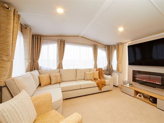 2025 Carnaby Melrose Static Caravan Holiday Home lounge