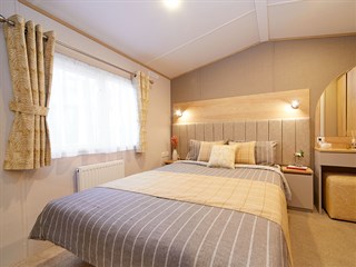 2025 Carnaby Melrose Static Caravan Holiday Home main bedroom