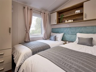 2024 Willerby Sheraton Static Caravan Holiday Home twin bedroom