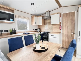2026 ABI Hamilton Static Caravan Holiday Home dining area