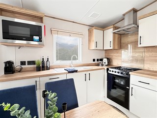 2026 ABI Hamilton Static Caravan Holiday Home kitchen