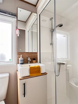 2026 ABI Hamilton Static Caravan Holiday Home shower room