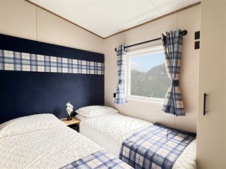 2026 ABI Hamilton Static Caravan Holiday Home twin bedroom