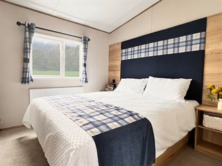 2026 ABI Hamilton Static Caravan Holiday Home main bedroom