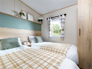 2026 ABI Coworth static caravan holiday home twin bedroom