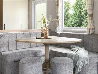 2026 abi keswick static caravan holiday home dinette