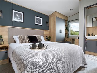 2026 abi st david static caravan holiday home main bedroom