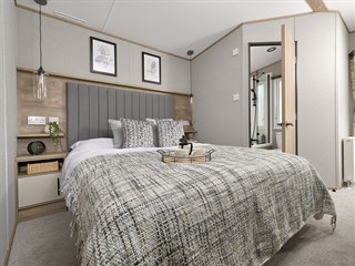 2026 abi Beverley static caravan holiday home master bedroom