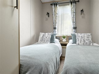 2026 abi Beverley static caravan holiday home twin bedroom