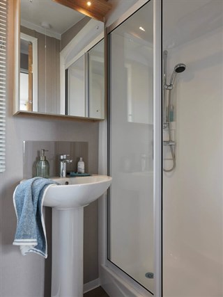 2026 Swift Provence Static Caravan Holiday Home shower room