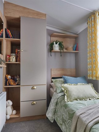 2026 Swift Provence Static Caravan Holiday Home twin bedroom