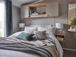 2026 Swift Provence Static Caravan Holiday Home main bedroom