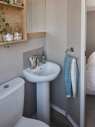 2026 Swift Provence Static Caravan Holiday Home main bedroom en suite