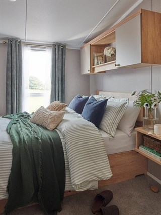 2026 Swift Provence Outlook Static Caravan Holiday Home main bedroom