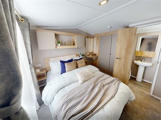 2026 Swift Provence Outlook Static Caravan Holiday Home main bedroom