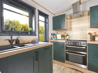 2026 abi ingleton static caravan holiday home Kitchen
