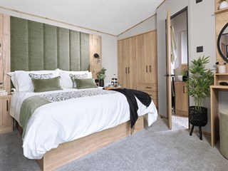 2026 abi ingleton static caravan holiday home Master bedroom