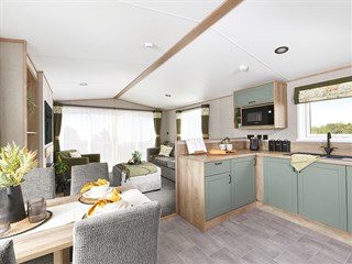 2026 ABI langdale static caravan holiday home kitchen