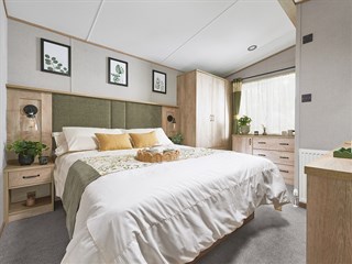 2026 ABI langdale static caravan holiday home master bedroom