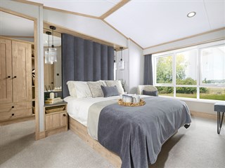 2026 abi balmoral static caravan holiday home Master bedroom