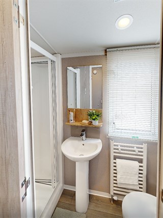 2026 Swift Provence Bay Static Caravan Holiday Home shower room