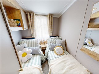 2026 Swift Provence Bay Static Caravan Holiday Home twin bedroom