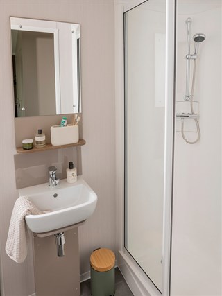 2026 Swift Morlaix Static Lodge Holiday Home shower room