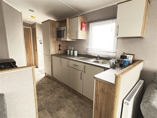 2026 ABI Adelaide Static Caravan Holiday Home kitchen