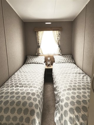 2026 ABI Adelaide Static Caravan Holiday Home twin bedroom