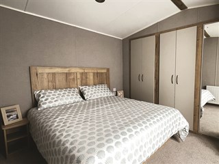 2026 ABI Adelaide Static Caravan Holiday Home main bedroom