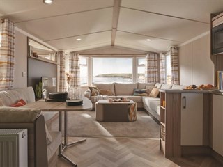 2026 Swift Loire Static Caravan Holiday Home lounge