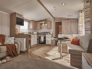 2026 Swift Loire Static Caravan Holiday Home lounge