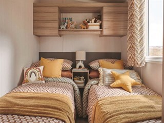 2026 Swift Loire Static Caravan Holiday Home twin bedroom