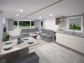 2026 Swift Royan Static Caravan Holiday Home living area