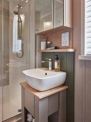 2026 Swift Vendee Lodge Static Lodge Holiday Home shower room