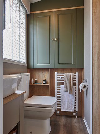 2026 Swift Vendee Lodge Static Lodge Holiday Home main bedroom en suite