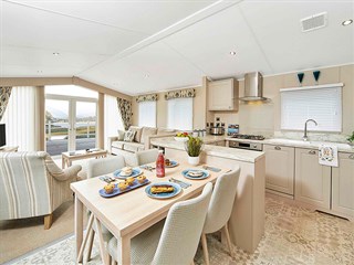 2026 Carnaby Lakehouse Lodge Static Lodge Holiday Home lounge