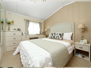 2026 Carnaby Lakehouse Lodge Static Lodge Holiday Home main bedroom