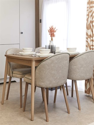 2026 Carnaby Carrington Static Caravan Holiday Home dining area