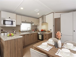 2026 Carnaby Carrington Static Caravan Holiday Home kitchen