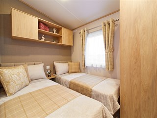 2026 Swift Melrose Static Caravan Holiday Home twin bedroom