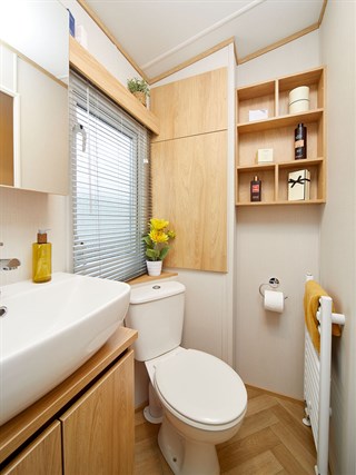 2026 Swift Melrose Static Caravan Holiday Home main bedroom en suite