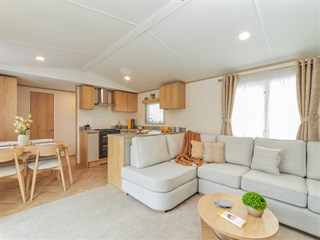 2026 Carnaby Melrose CL Static Caravan Holiday Home lounge